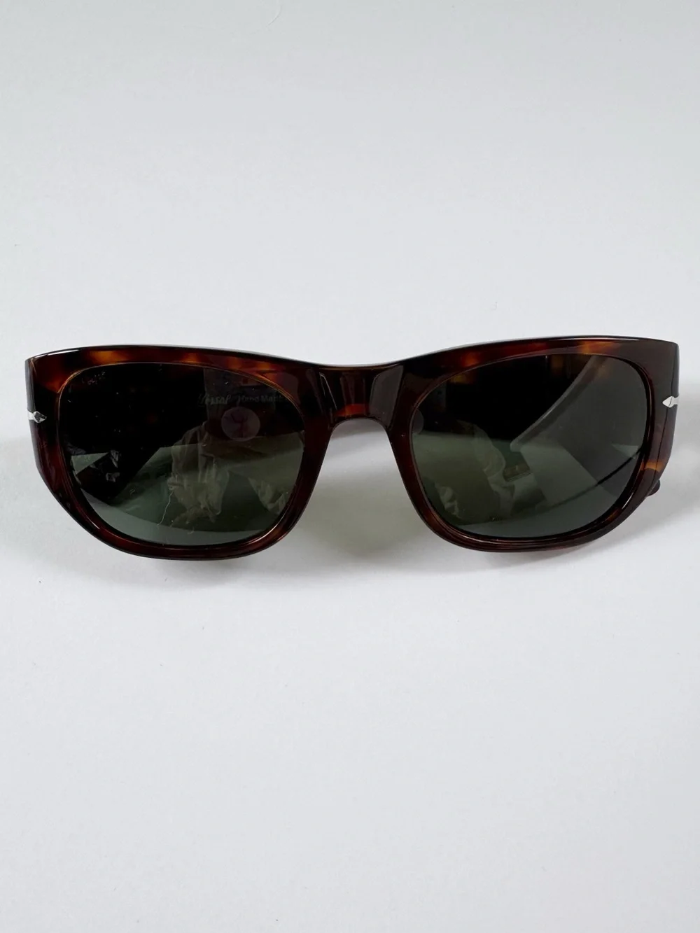 Persol PO3308S Unisex Square Havana Sunglasses | NWT